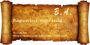 Bagnovini Adelinda névjegykártya